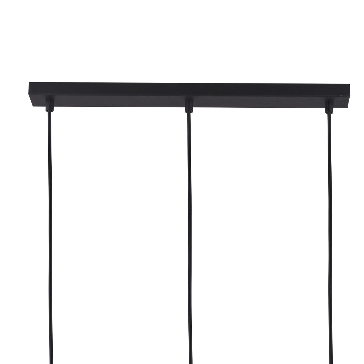Lustră TK Lighting Alambre 3 Bară, negru, auriu, 3 x E27, 2699