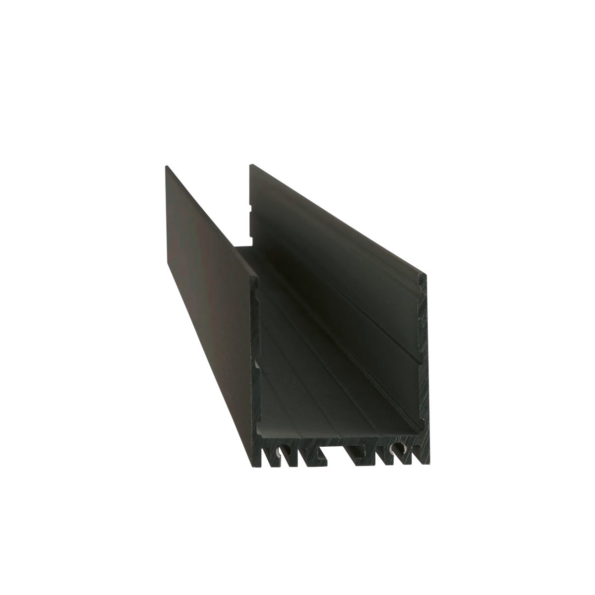 Profil LED aplicat Ideal Lux Slot D35×D37, 2000 mm, negru, 270517