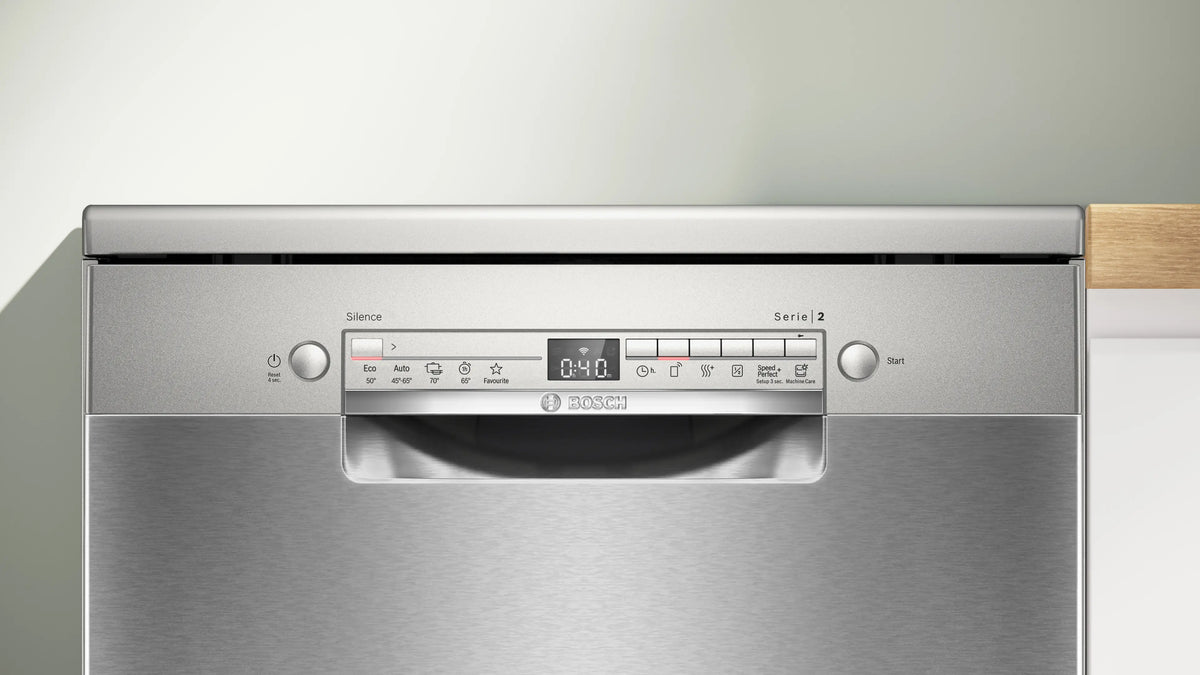 Mașină de spălat vase Bosch SMS2HTI06E, Seria 2, 60 cm, 13 seturi, inox