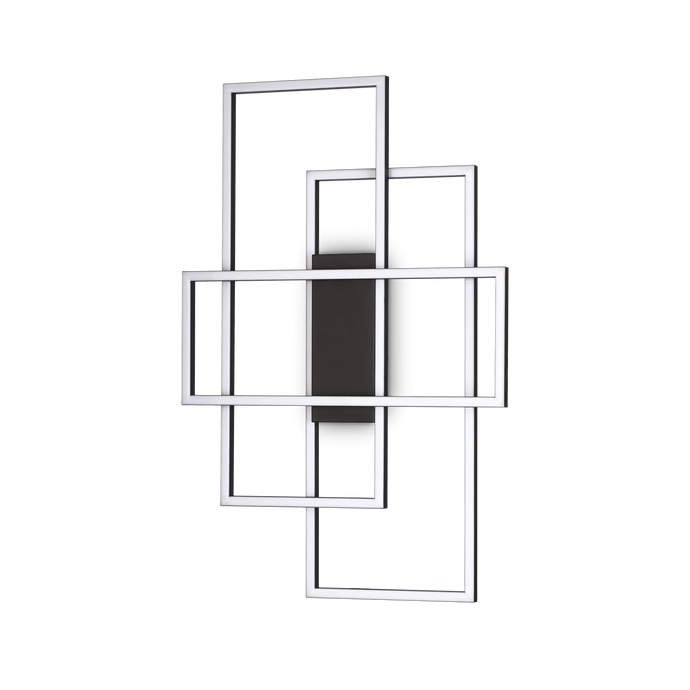 FRAME PL RETTANGOLO NERO 3000K