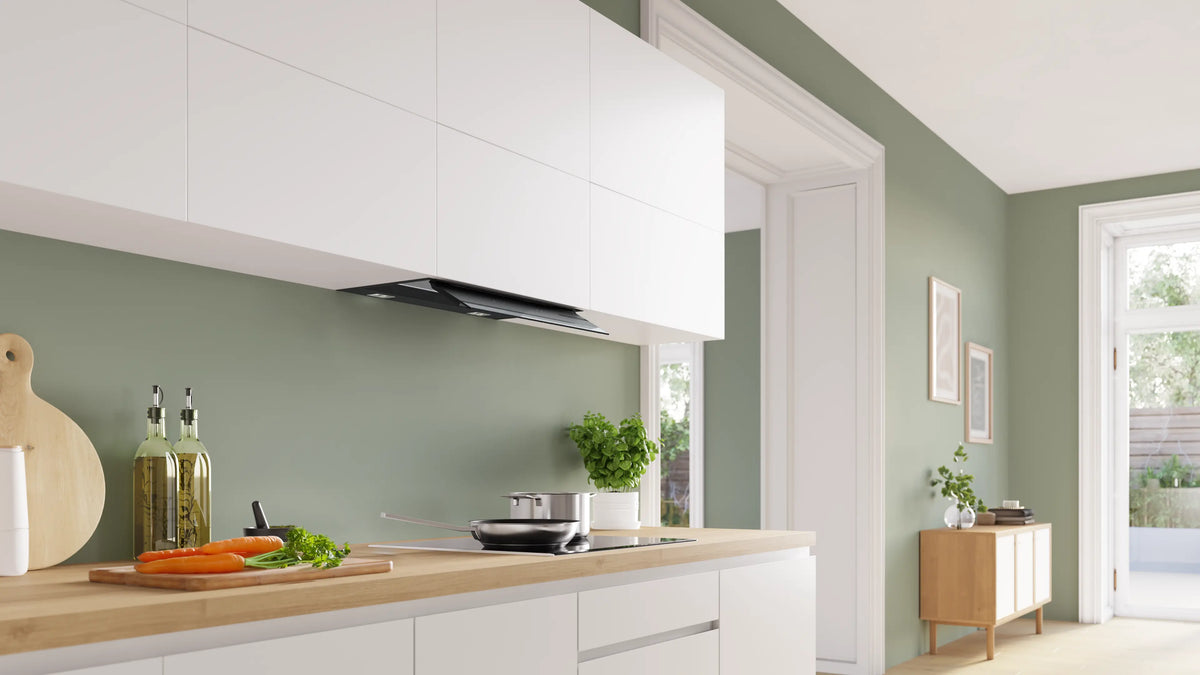 Hotă încorporabilă Bosch DBB67DP60, Seria 6, 60 cm, neagră