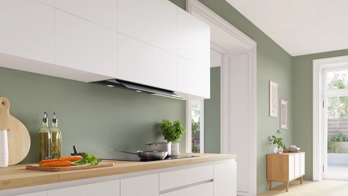 Hotă încorporabilă Bosch DBB87DP60, Seria 6, 80 cm, neagră