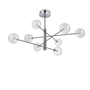 Lustră Ideal Lux Equinoxe SP8, crom, 275178