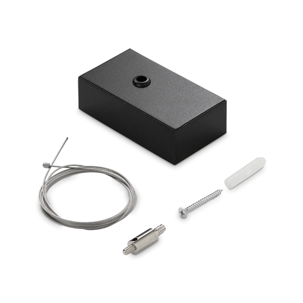 STEEL KIT SINGLE STEEL CABLE 2 MT + BK CEILING CUP 276304