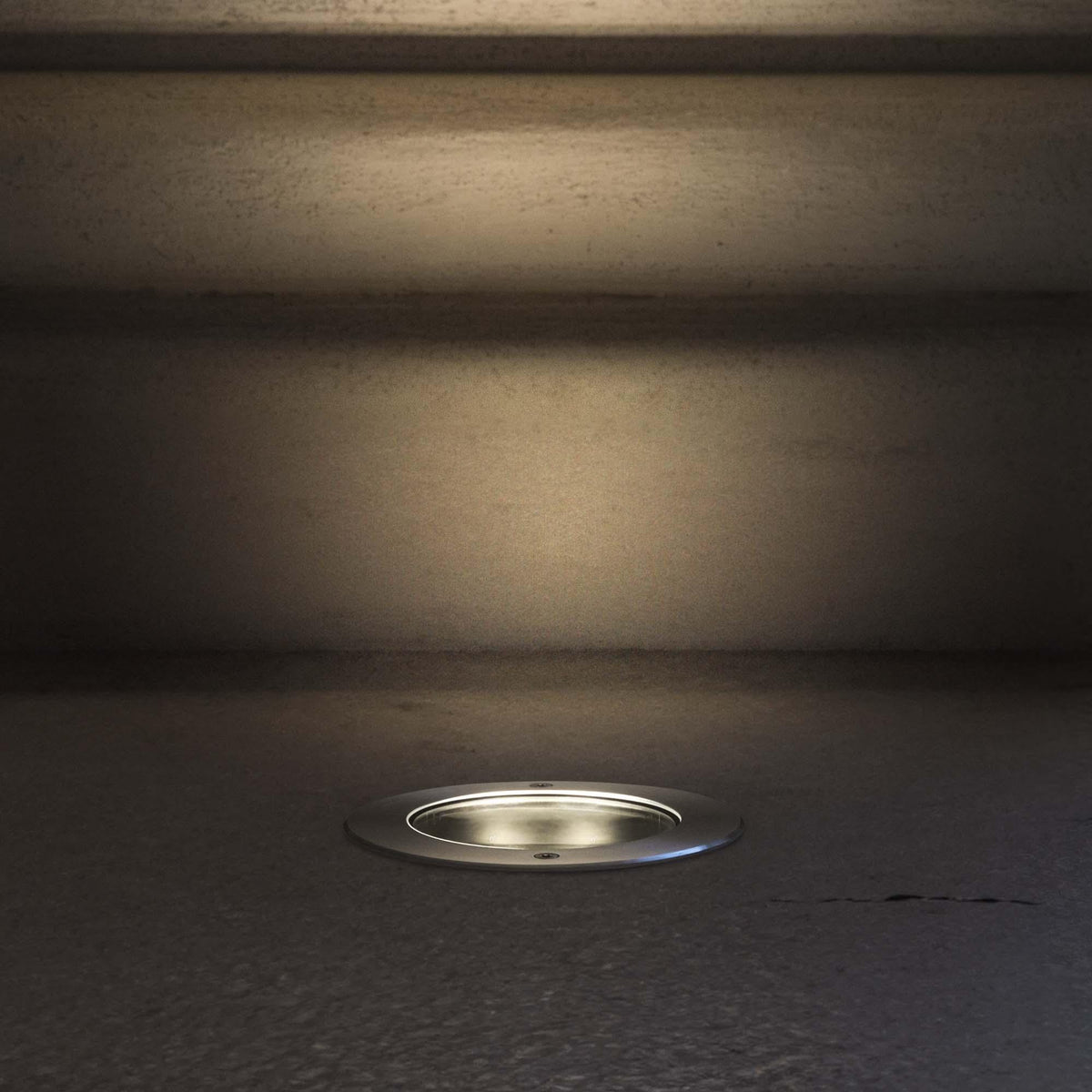 Spot încastrat de exterior Ideal Lux Taurus Accent Round, Ø17 cm, 277028