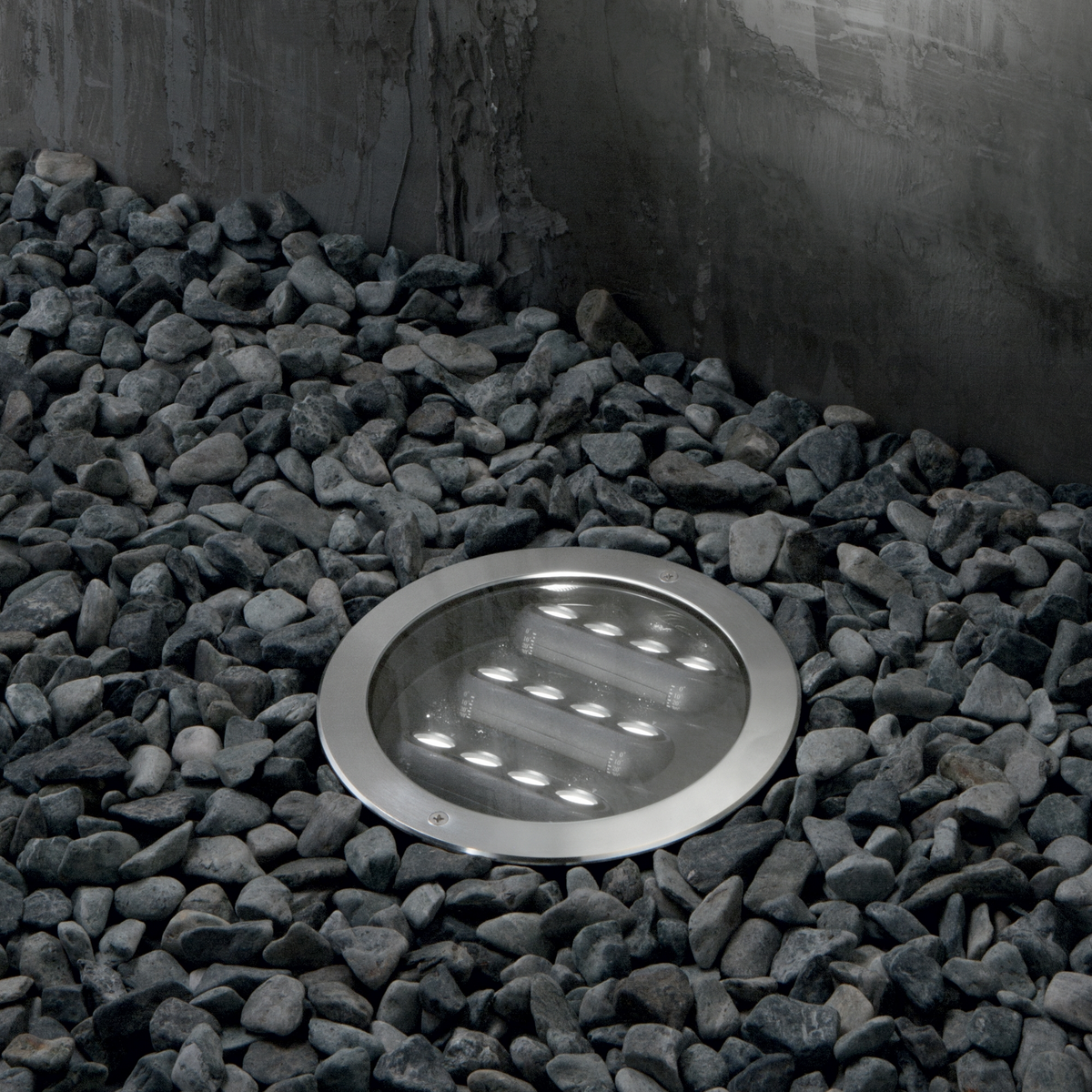 Spot încastrat de exterior Ideal Lux Taurus Accent Round, Ø21 cm, 277035