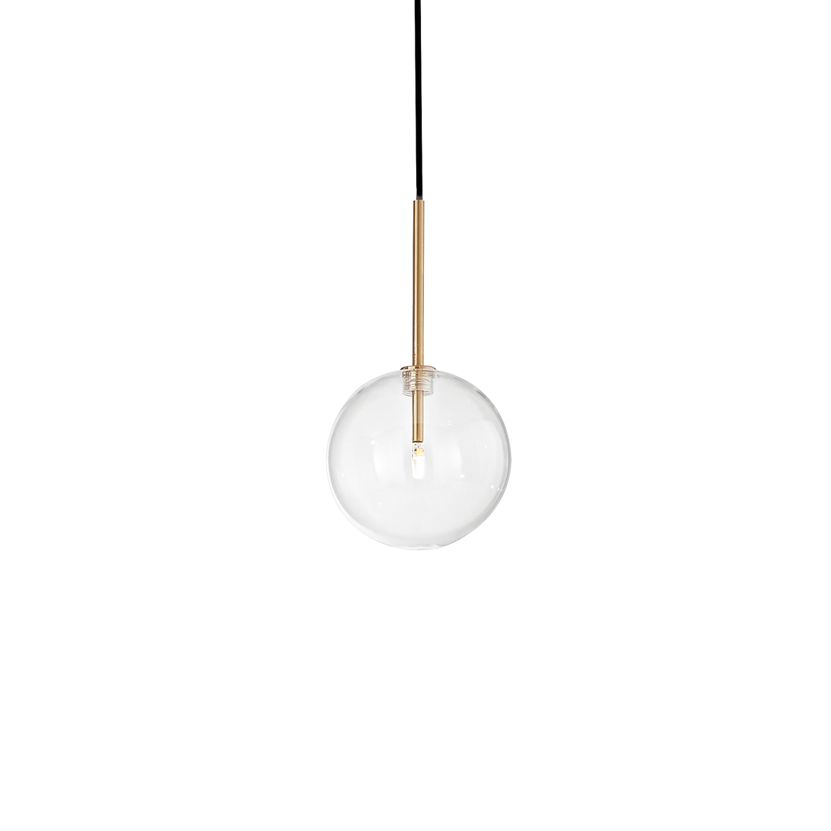 Pendul Ideal Lux Equinoxe SP1, alamă, Ø15 cm, 277370