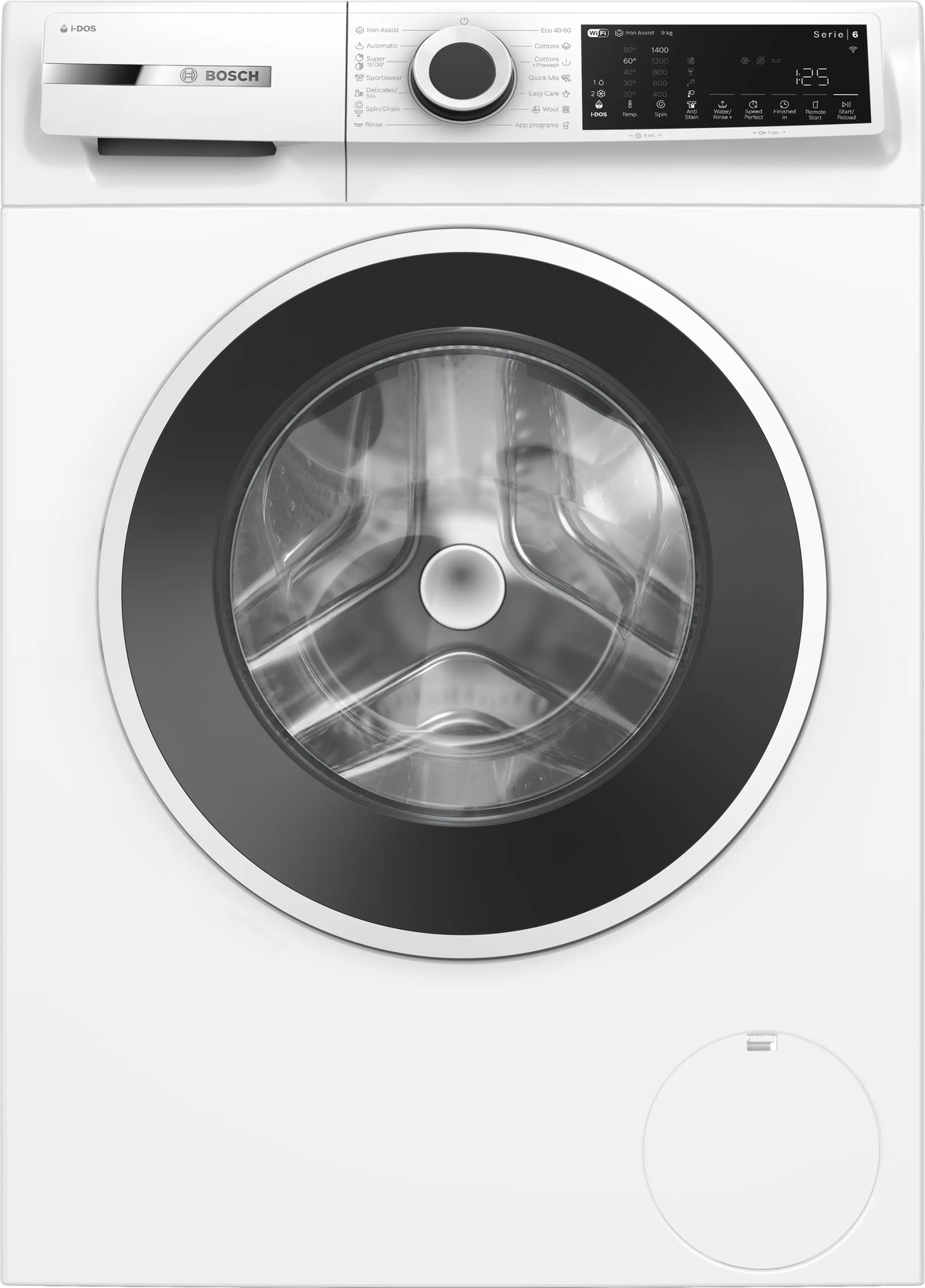Mașină de spălat rufe Bosch WGJ244A2BY, Seria 6, 9 kg, 1400 rpm, albă