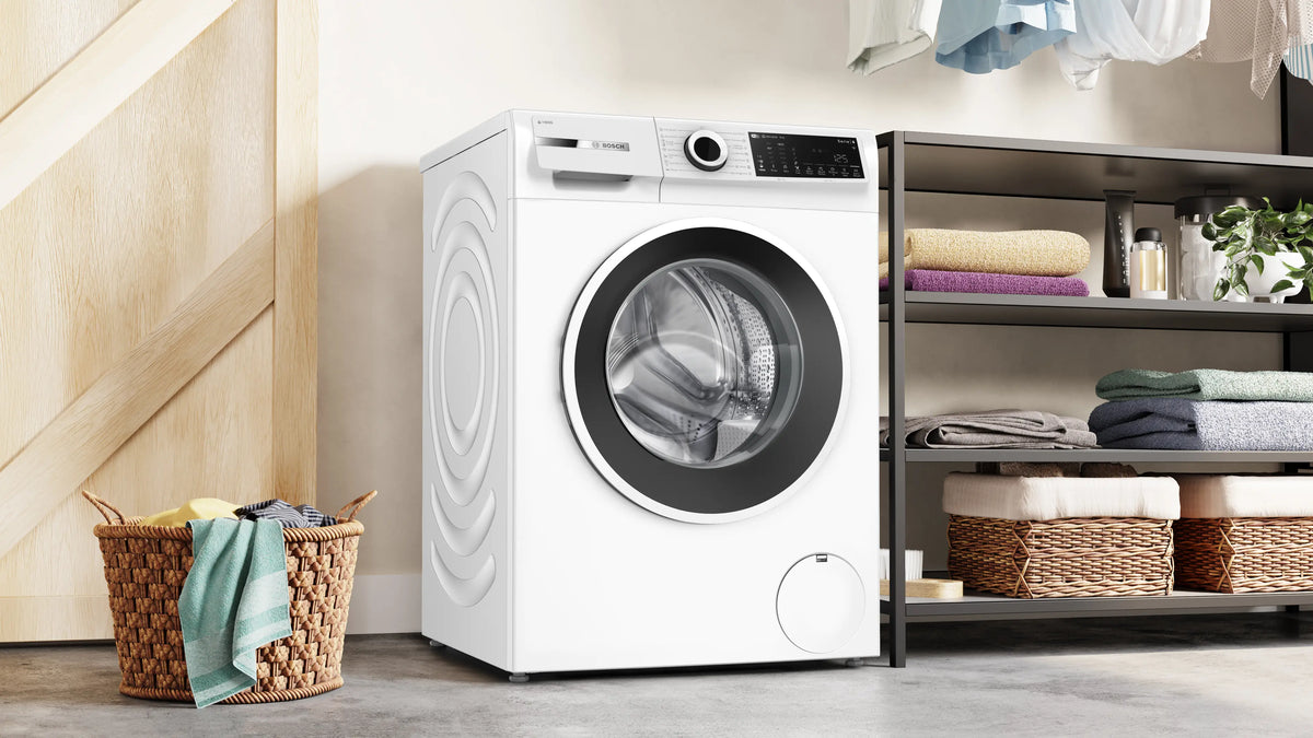 Mașină de spălat rufe Bosch WGJ244A2BY, Seria 6, 9 kg, 1400 rpm, albă