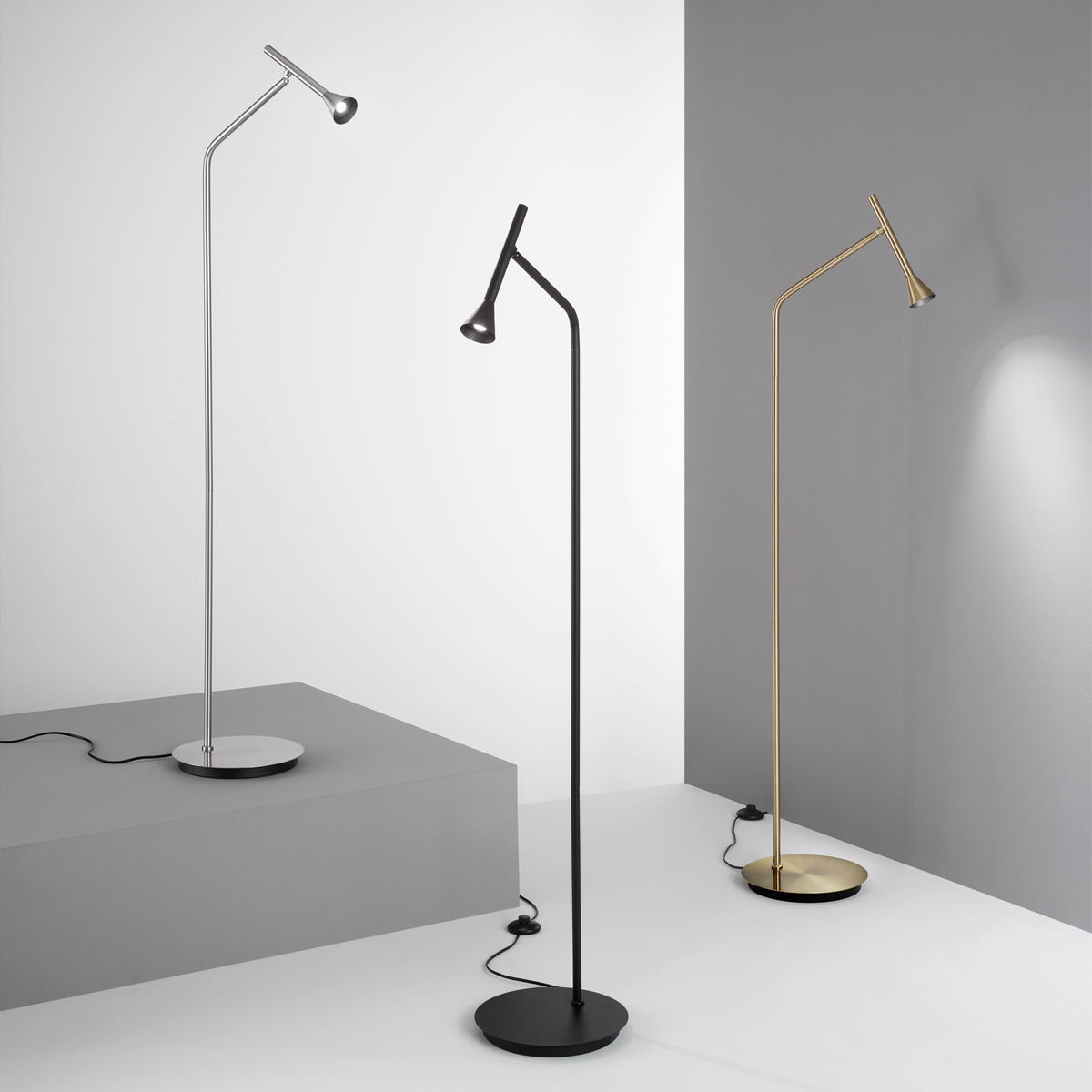Lampadar Ideal Lux Diesis, negru, 279800