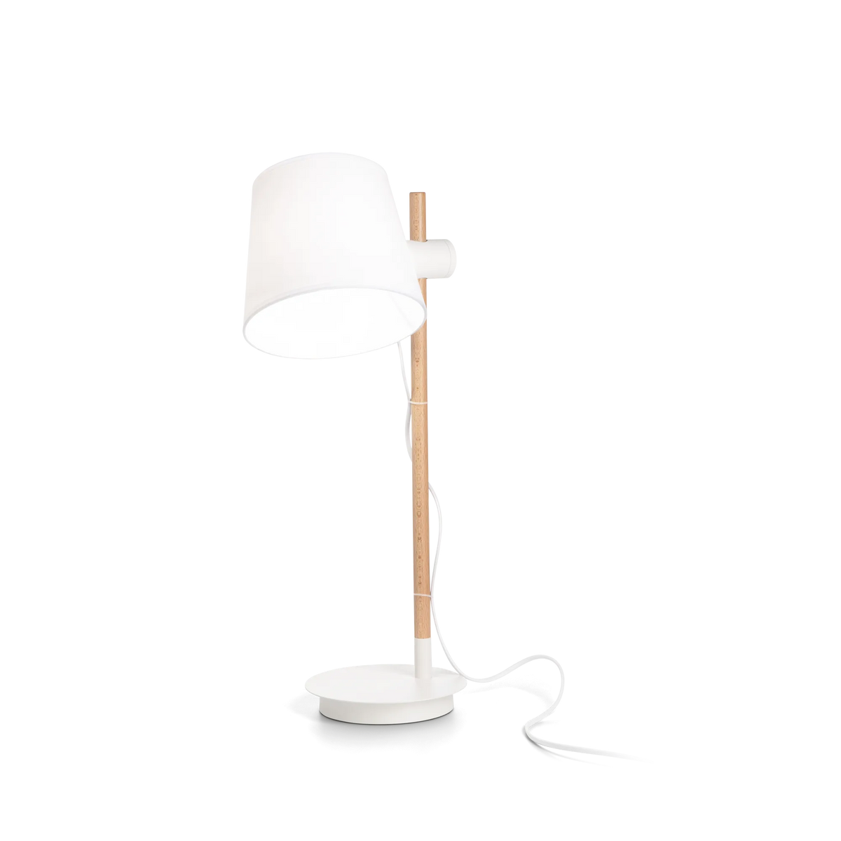 Veioză Ideal Lux Axel TL1, alb, 282091