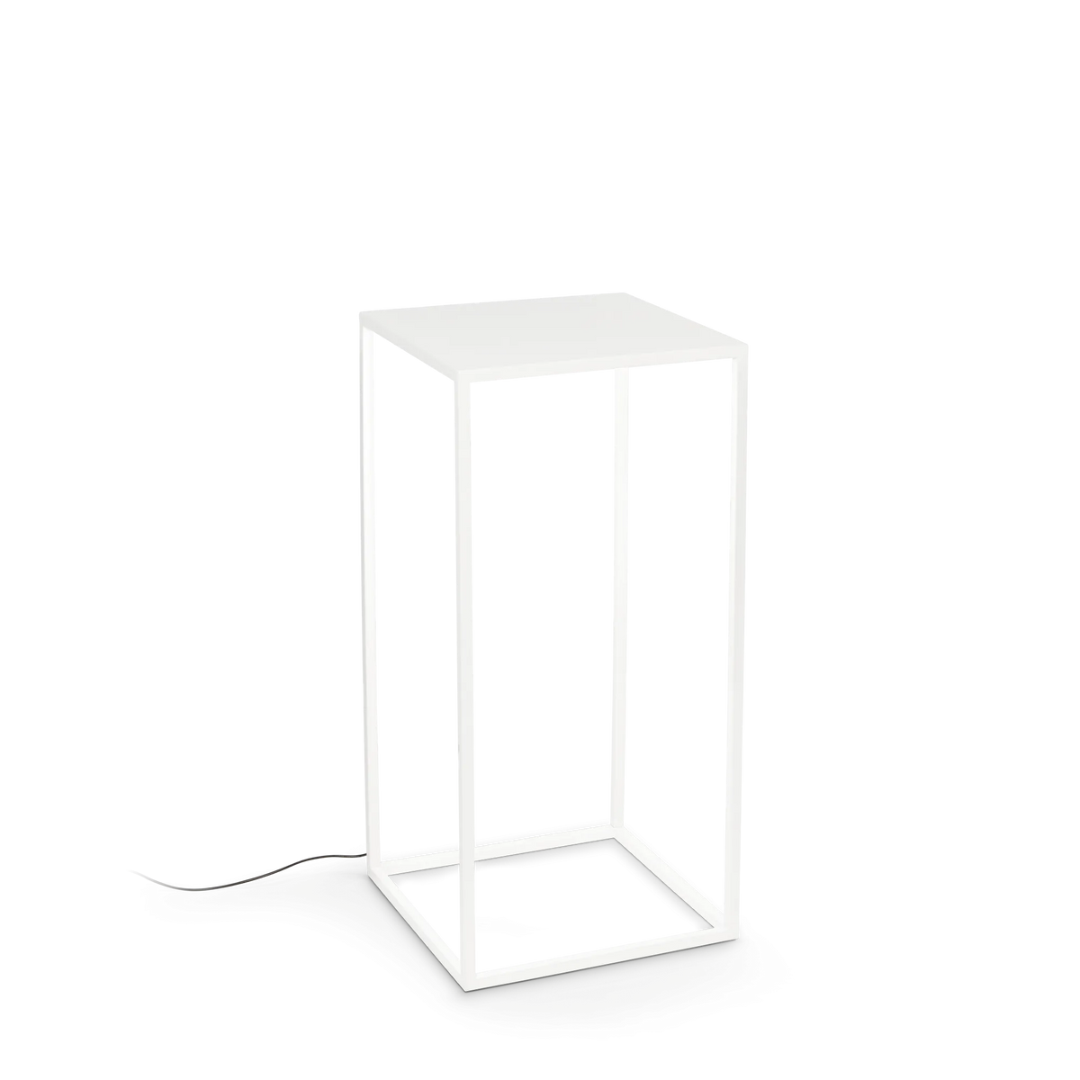 Lampă de exterior Ideal Lux Ipotesi, alb, H73 cm, 282244