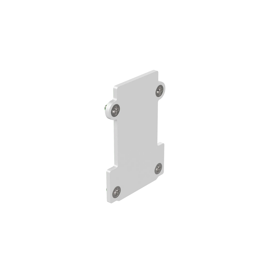 EGO END CAP RECESSED SENZA FORO WH 282701