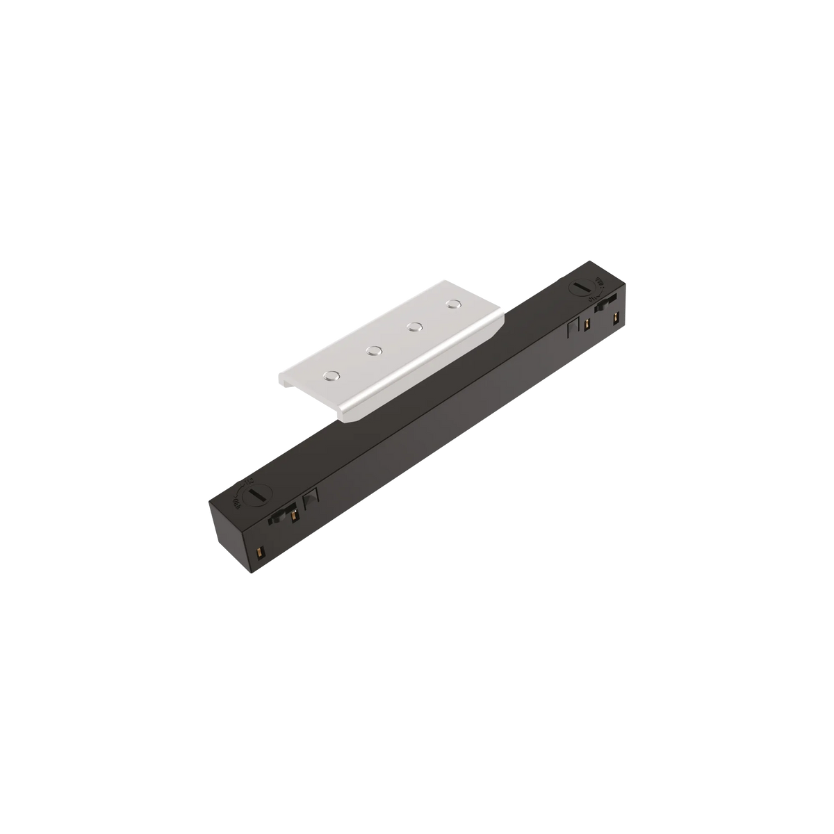 Conector Ideal Lux Ego Suspension Surface Linear Connector ON-OFF/1-10V/DALI, negru, 283104
