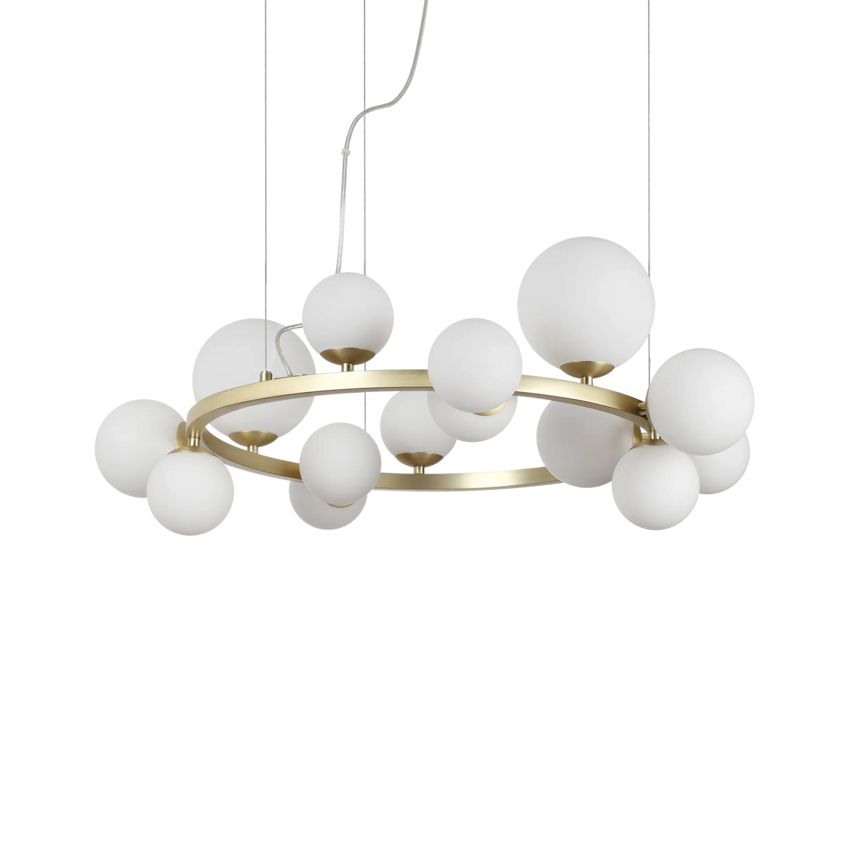 Lustră Ideal Lux Perlage SP14, alb, 283814