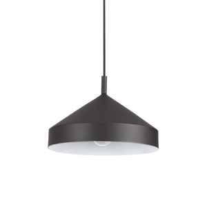 Pendul Ideal Lux Yurta SP1, negru, Ø30 cm, 285139