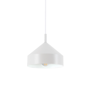 Pendul Ideal Lux Yurta SP1, alb, Ø21 cm, 285146