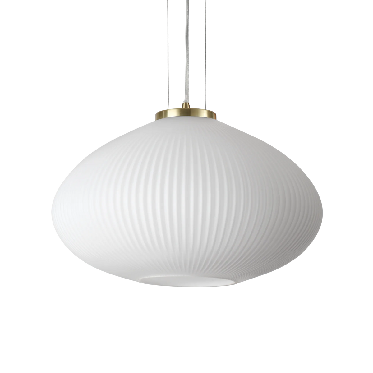 Pendul Ideal Lux Plisse' SP1, alamă, Ø45 cm, 285191