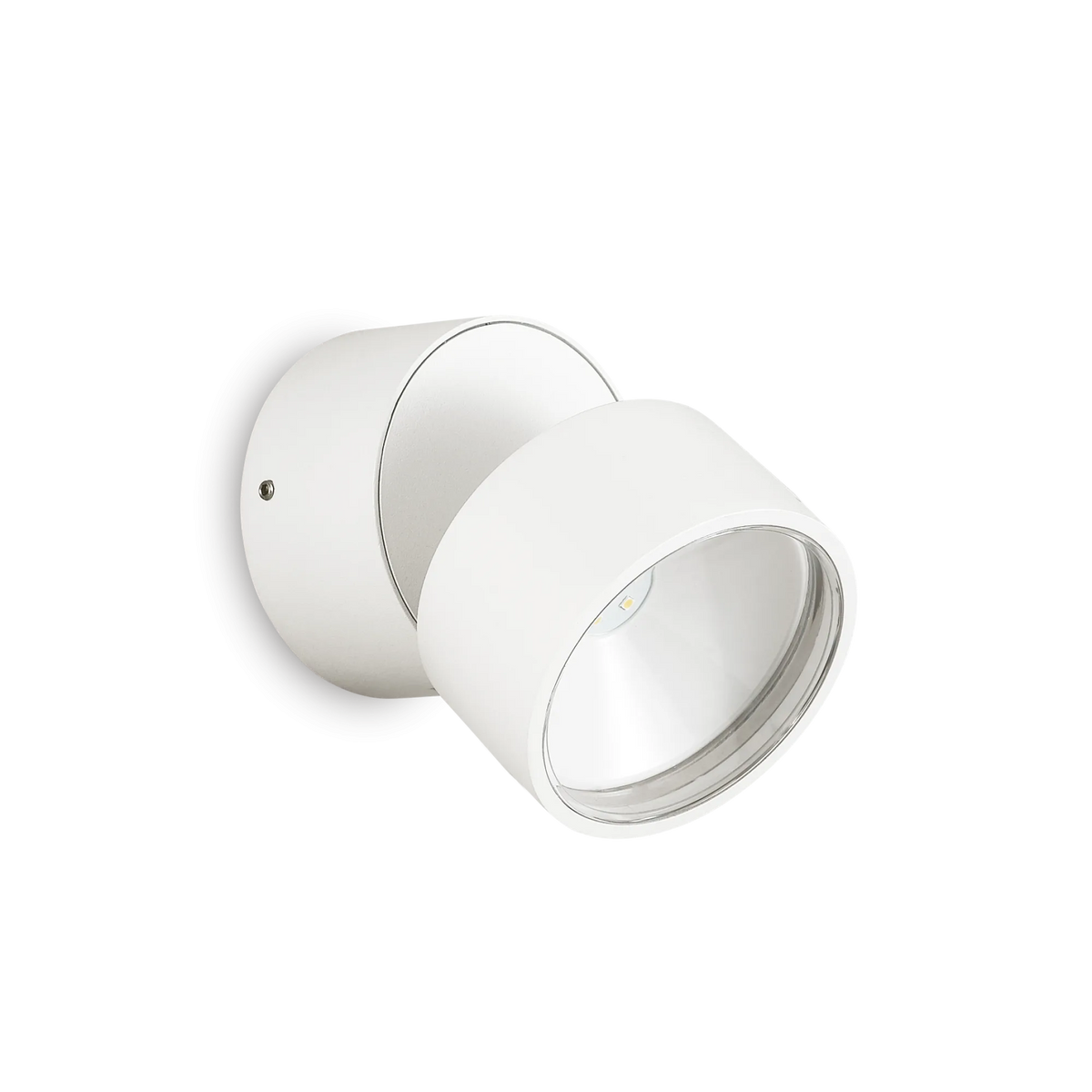 Aplică de exterior Ideal Lux Omega Round 3000K, alb, 285474