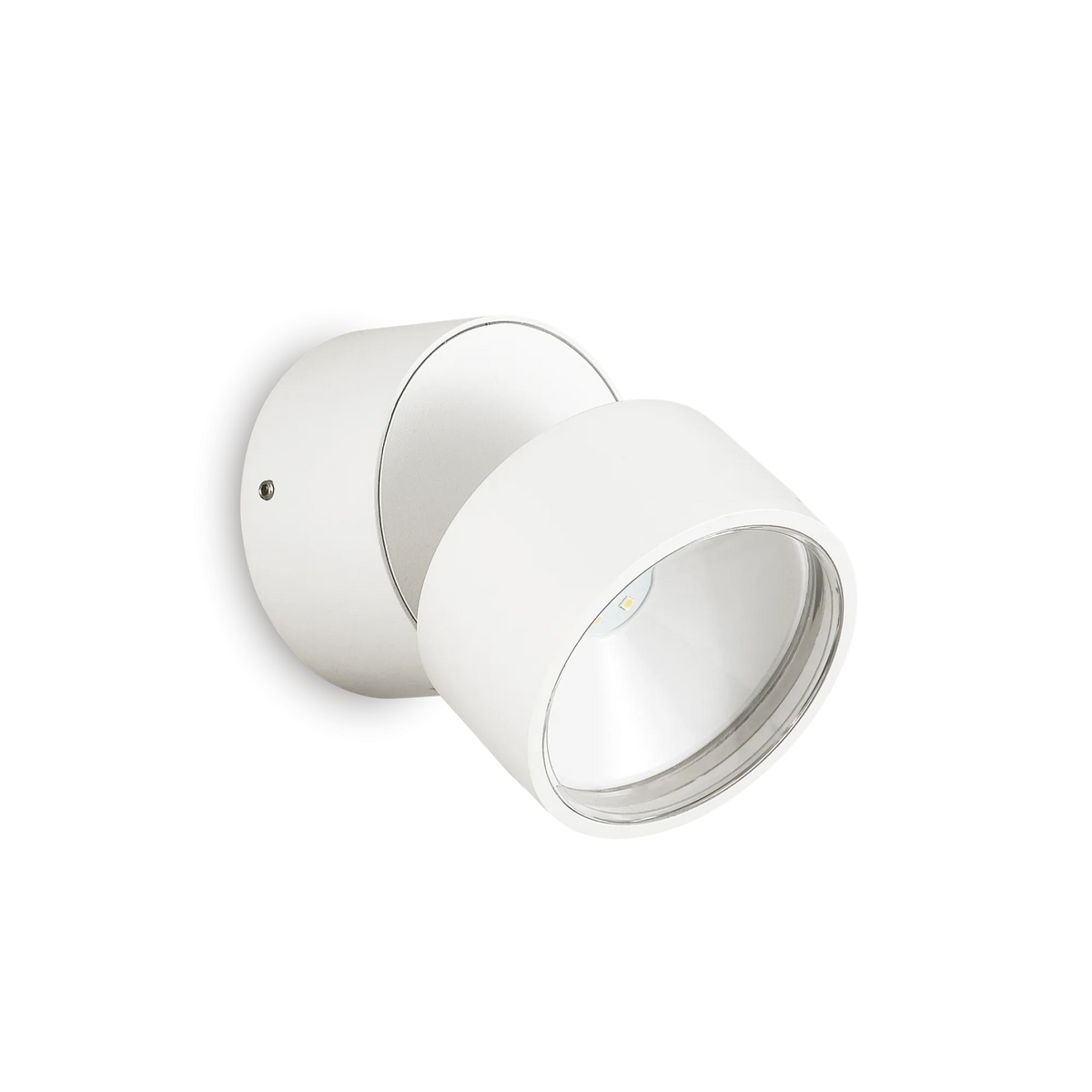 Aplică de exterior Ideal Lux Omega Round 3000K, alb, 285474