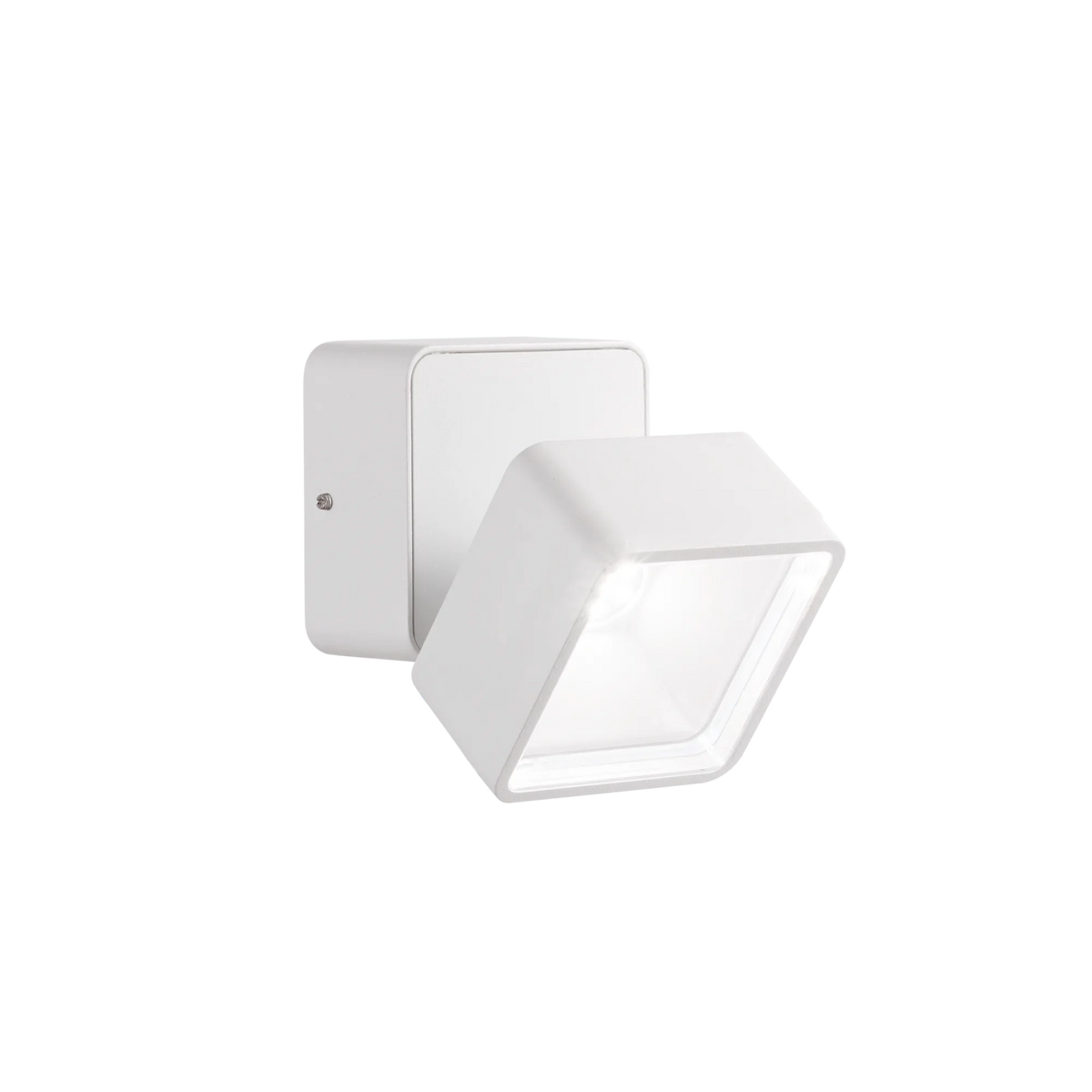 Aplică de exterior Ideal Lux Omega Square 4000K, alb, 285528