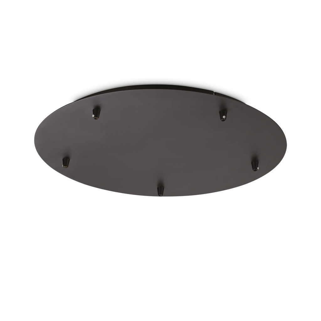 ROSONE STANDARD 5 LUCI NERO