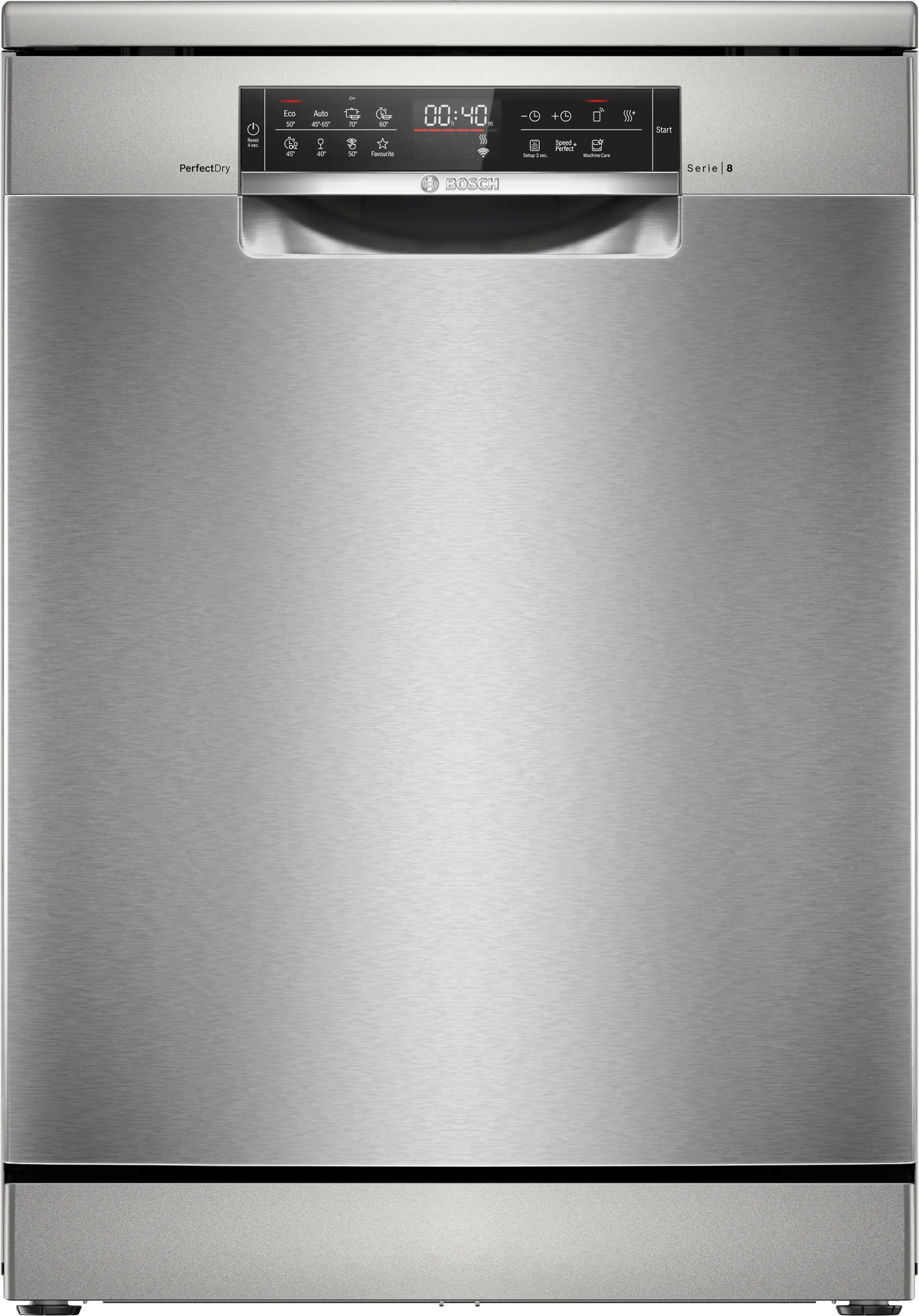 Mașină de spălat vase Bosch SMS8YCI04E, Seria 8, 60 cm, 14 seturi, inox