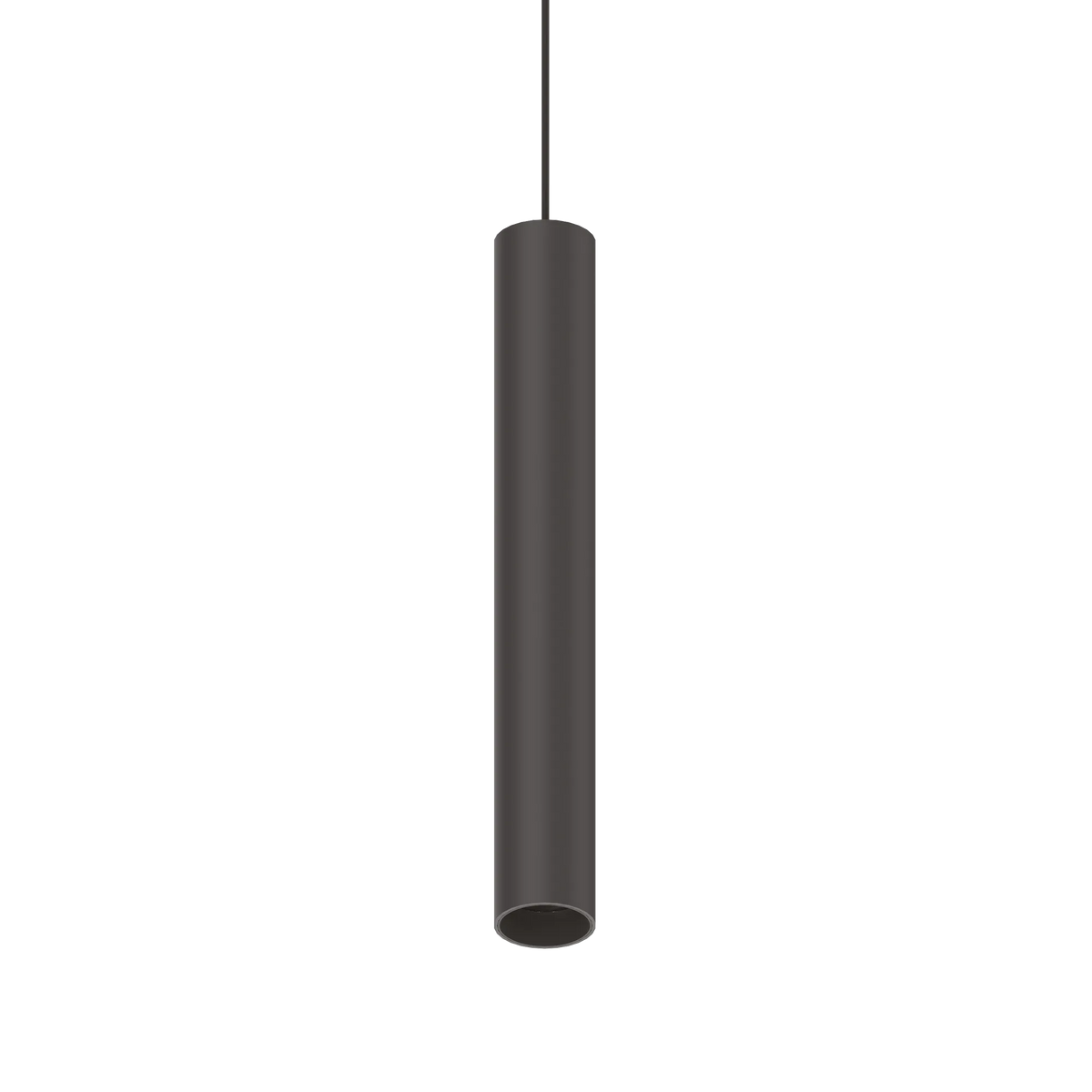 Pendul Ideal Lux Ego Pendant Tube 12W 3000K DALI, negru, 286310