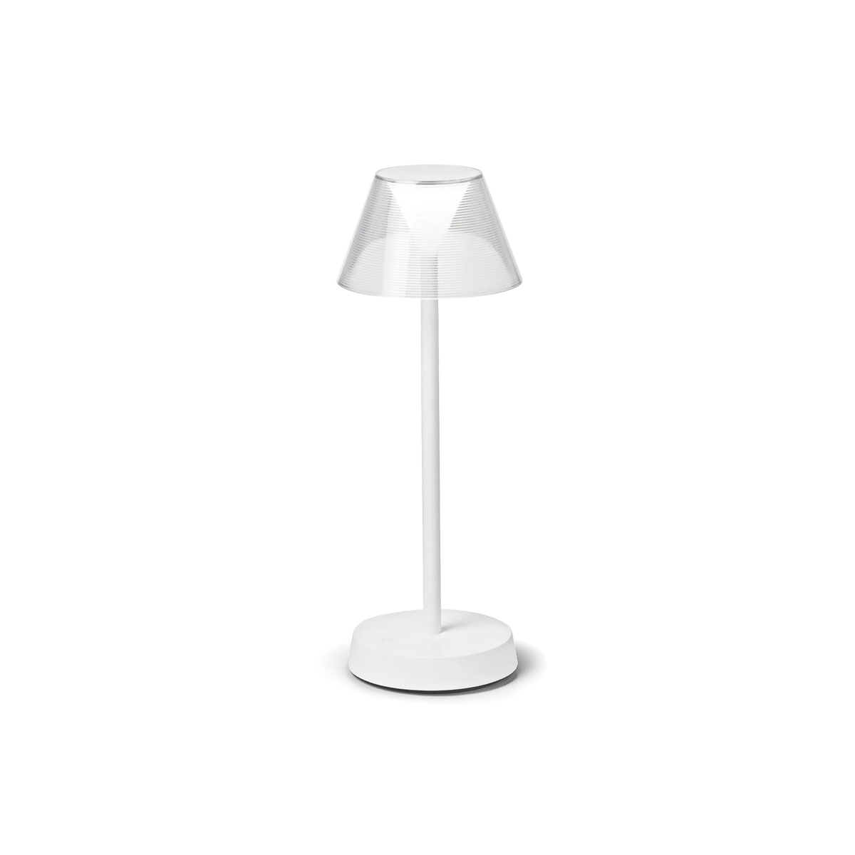 Lampă de masă de exterior Ideal Lux Lolita, alb, 286723