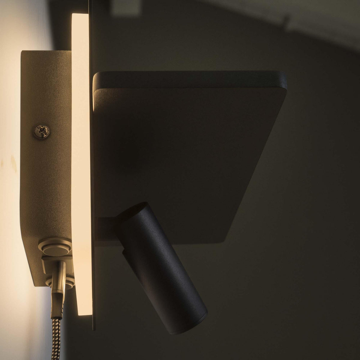 Aplică Ideal Lux Piano, negru, 287300