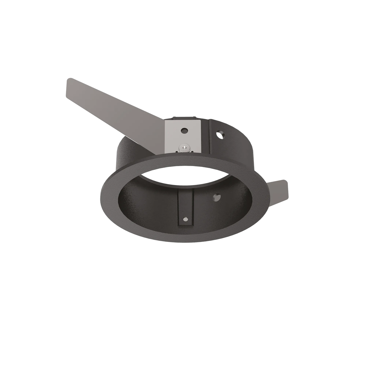 Ramă pentru spot încastrat Ideal Lux Bento Frame Round Single, negru, 287881