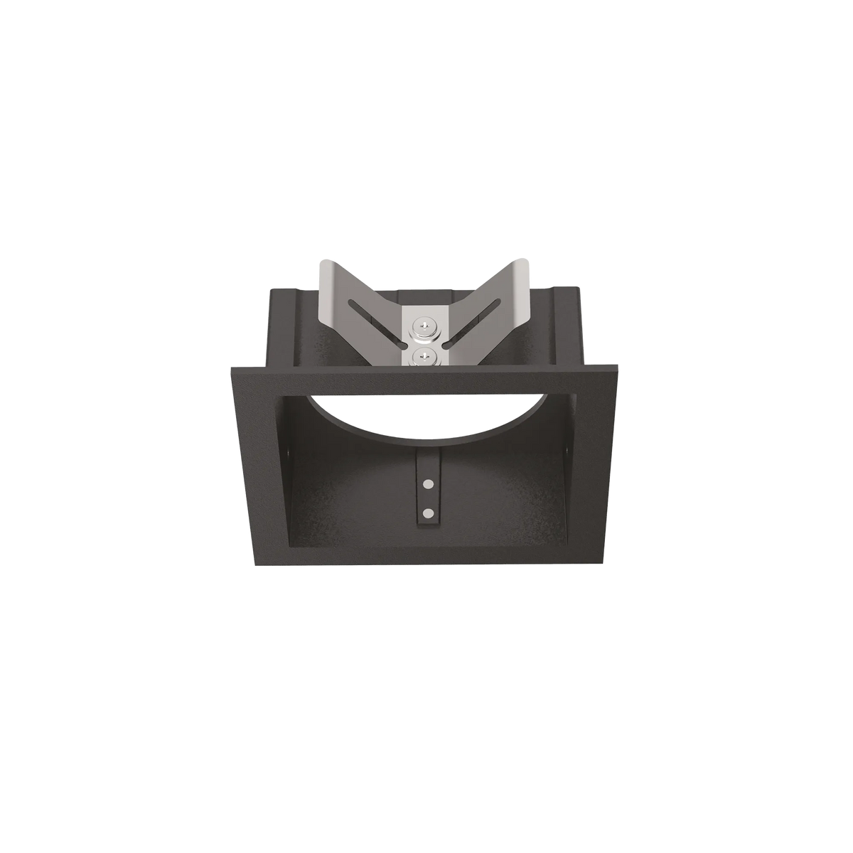 Ramă pentru spot încastrat Ideal Lux Bento Frame Square Single, negru, 287904