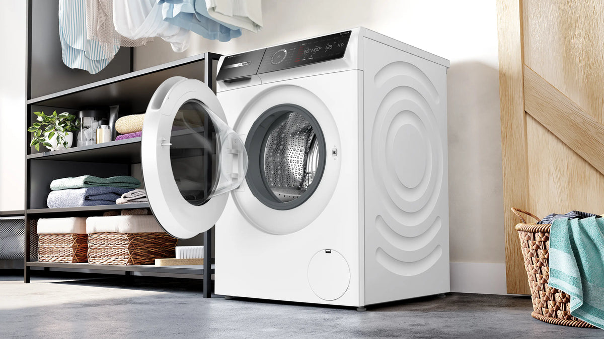 Mașină de spălat rufe Bosch WGB254A3BY, Seria 8, 10 kg, 1400 rpm, albă