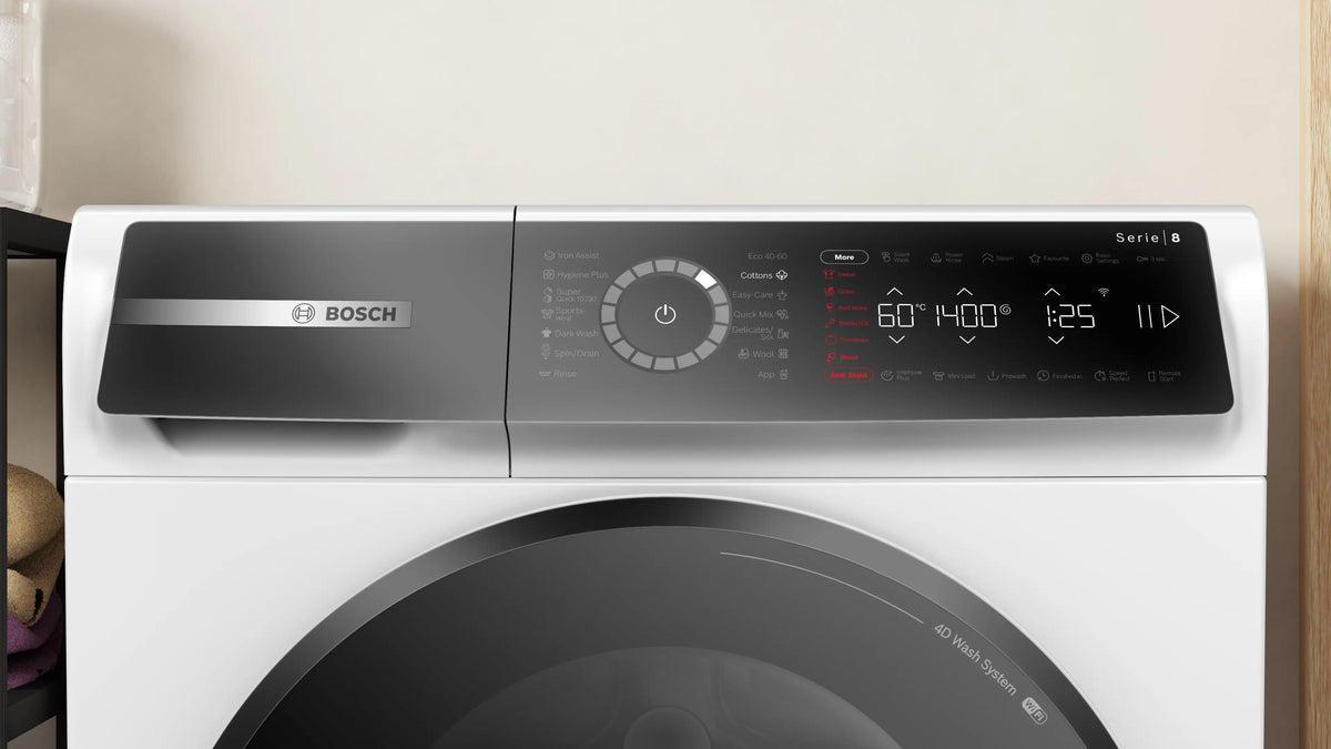 Mașină de spălat rufe Bosch WGB25401BY, Seria 8, 10 kg, 1400 rpm, albă