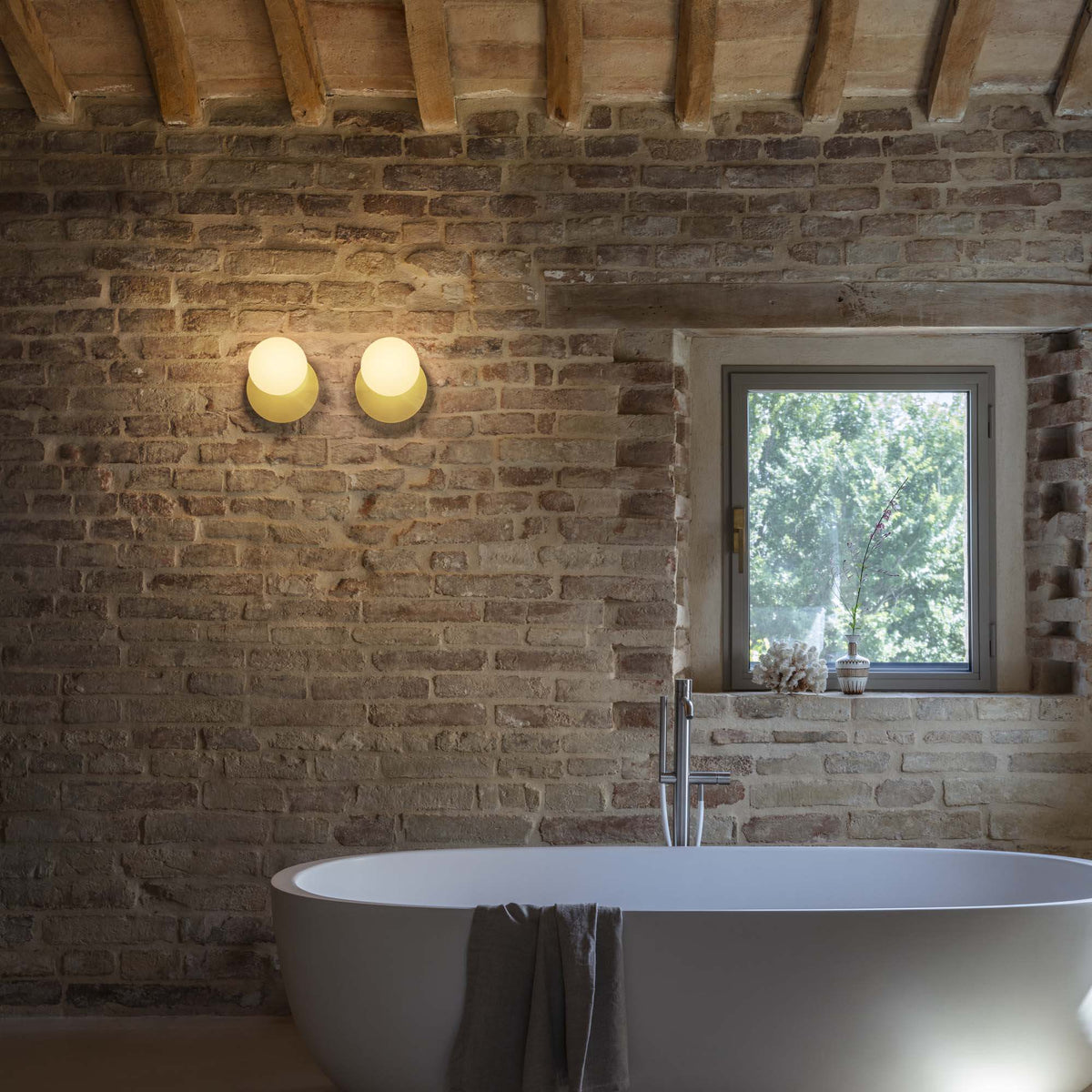 Aplică Ideal Lux Ninfea AP1, alamă, 293646