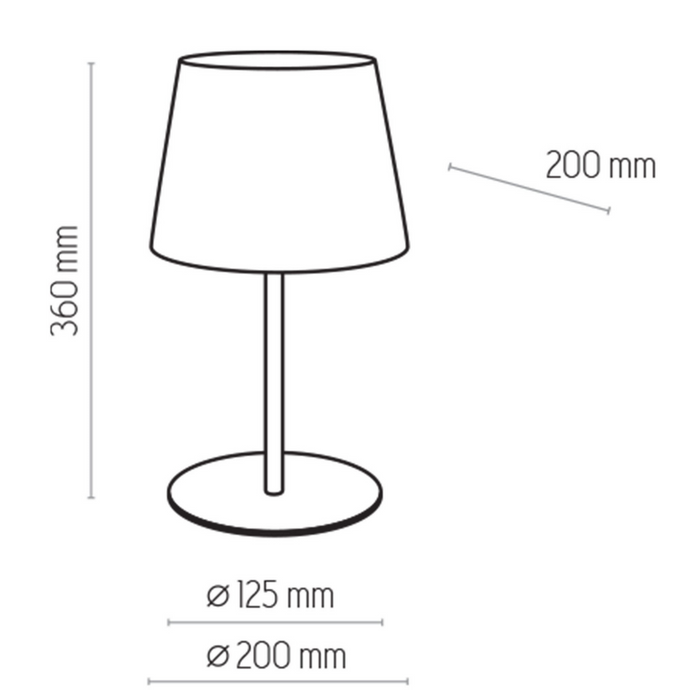 Lampa Maja White 2935