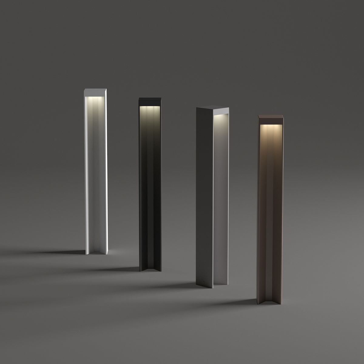 Lampă de exterior Ideal Lux Kurt 4000K, alb, 294049