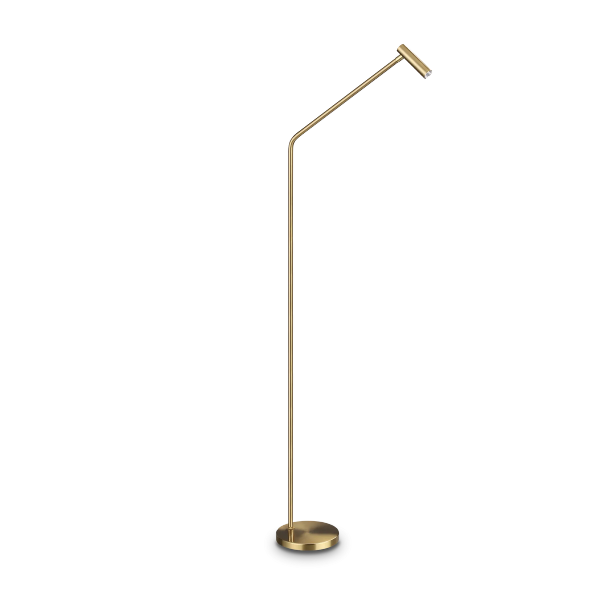 Lampadar Ideal Lux Easy, alamă, 295503