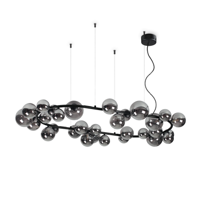 Lustră Ideal Lux Perlage SP30, fumuriu, 296753