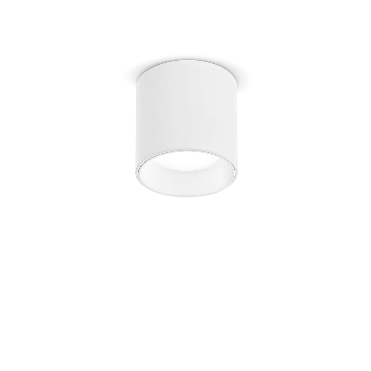Plafonieră Ideal Lux Nitro Round 3000K, alb, Ø4 cm, 299419