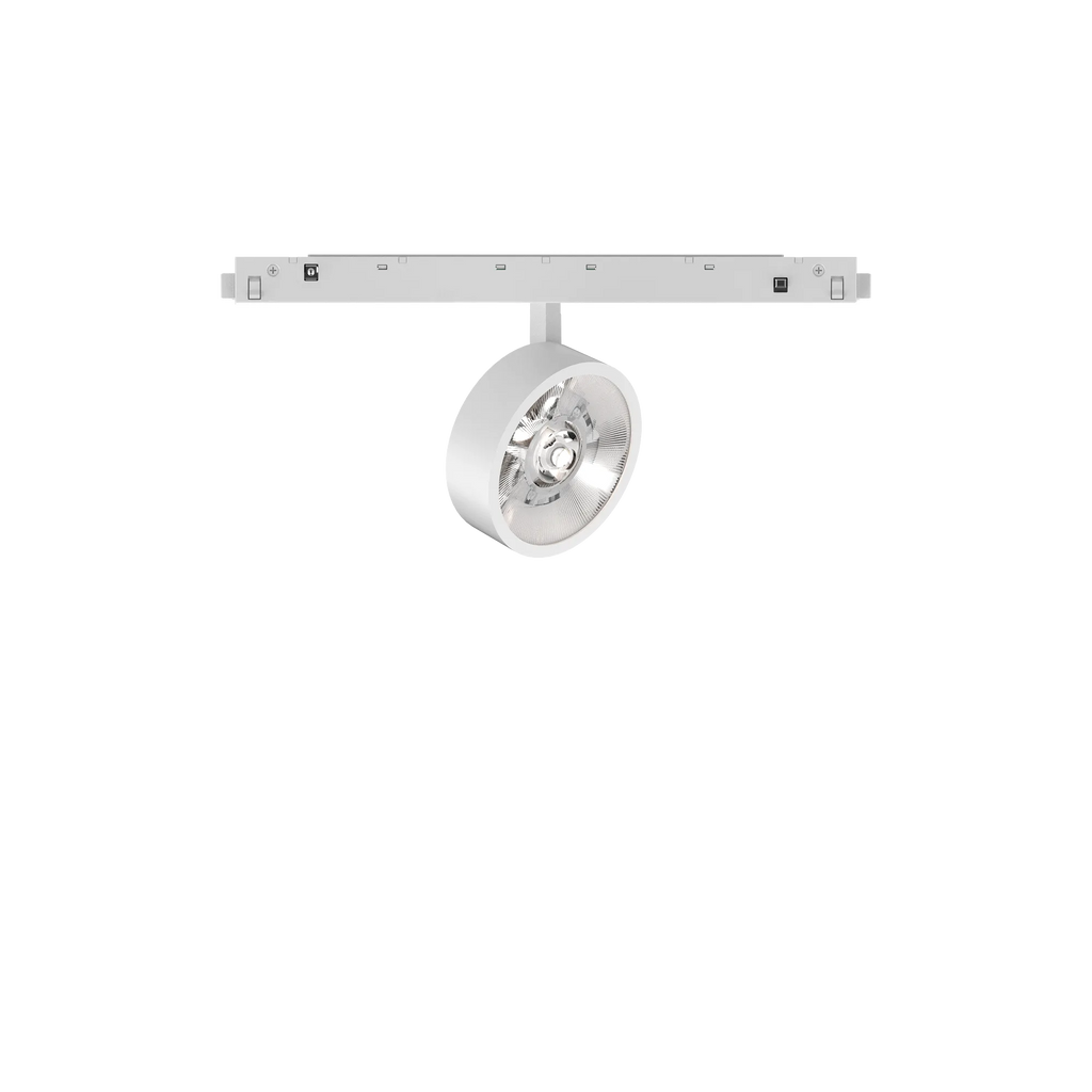 EGO TRACK FLAT SINGLE 09W 3000K ON-OFF WH