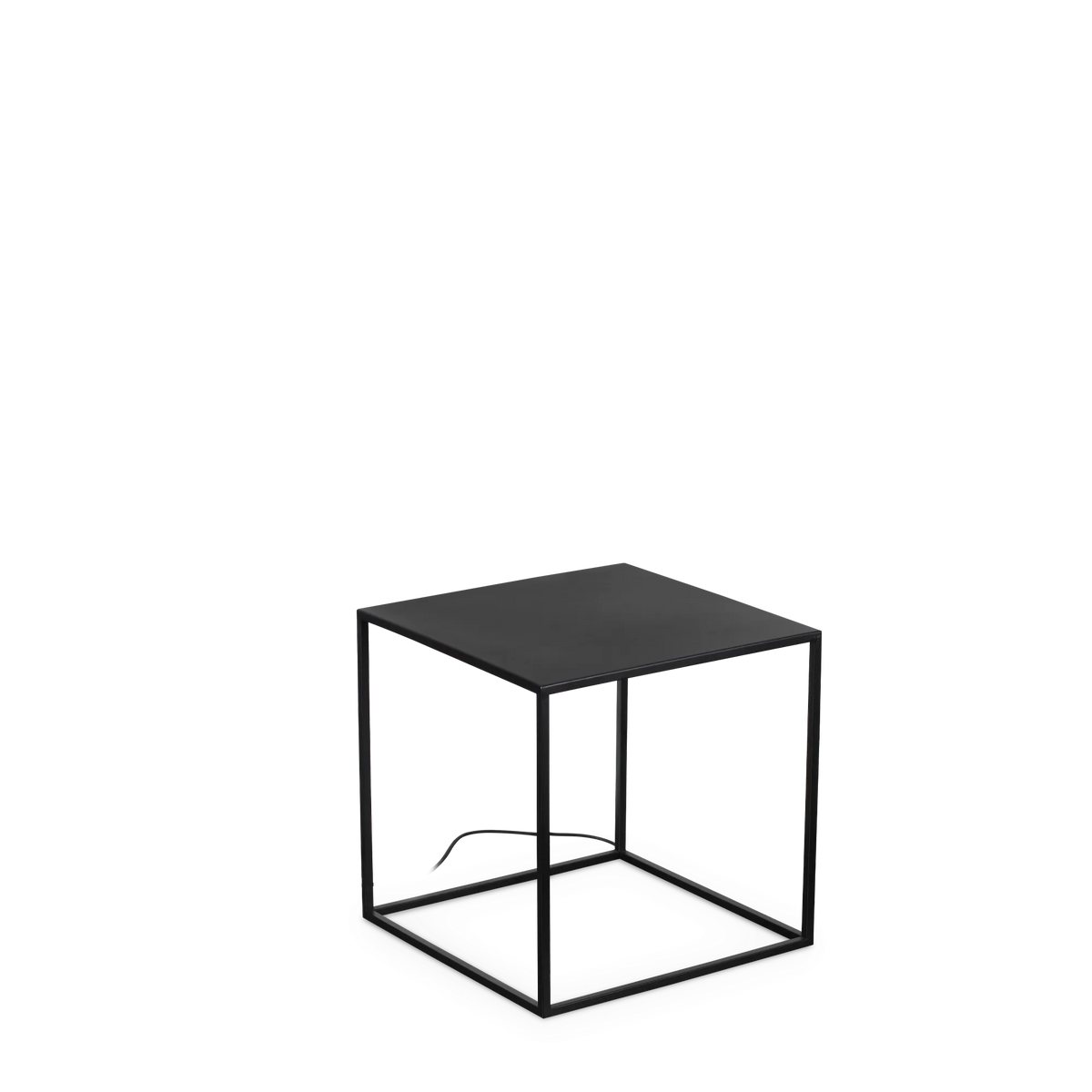 Lampă de exterior Ideal Lux Ipotesi, negru, H50 cm, 300658