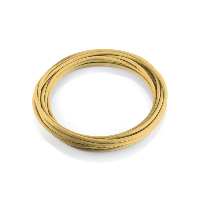 CAVO TESSUTO 05M OTTONE
