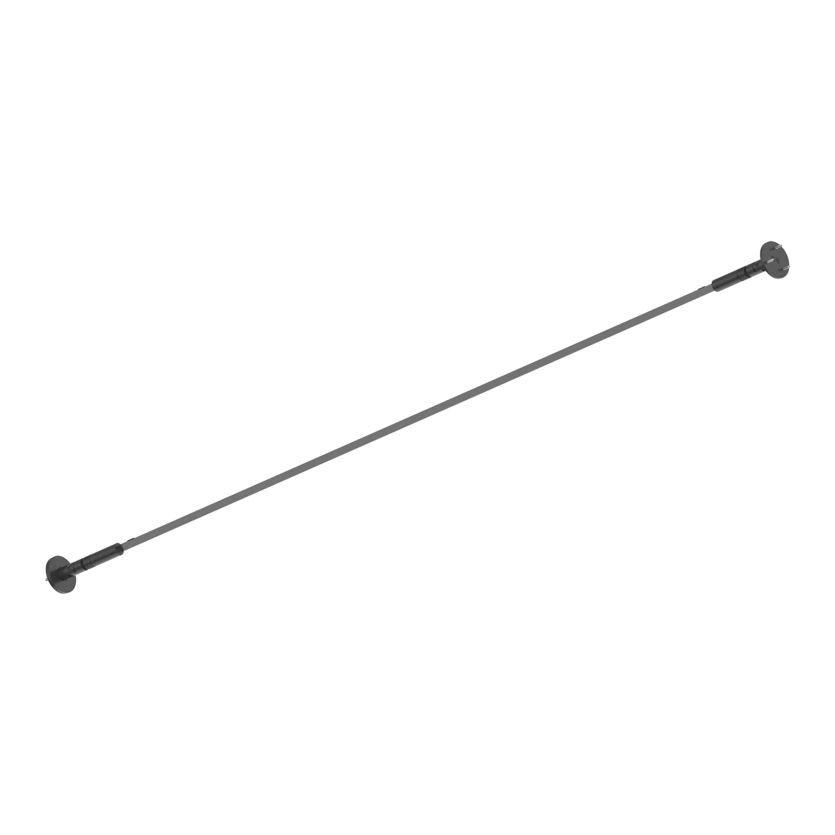 Sistem pe cablu Ideal Lux Tesi 20 mm, 10 m, negru, 302294