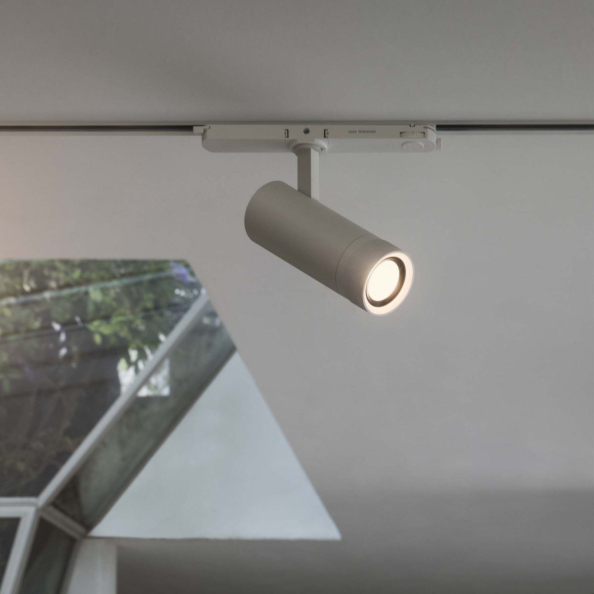 Spot pe șină Ideal Lux Eos 3-PHASE 15W 3000K DALI, alb, 302997