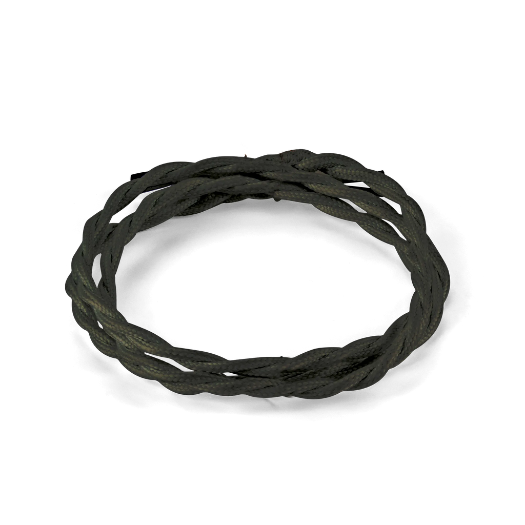 CAVO TESSUTO INTRECCIATO 10M NERO