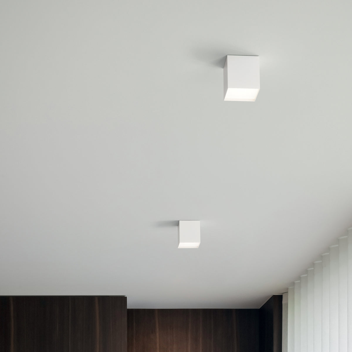 Plafonieră Ideal Lux Kubiko, negru, 303314