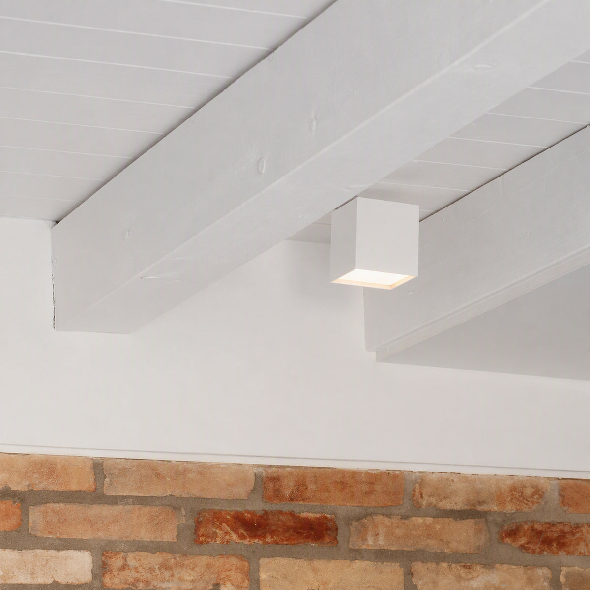 Plafonieră Ideal Lux Kubiko, alb, 303321