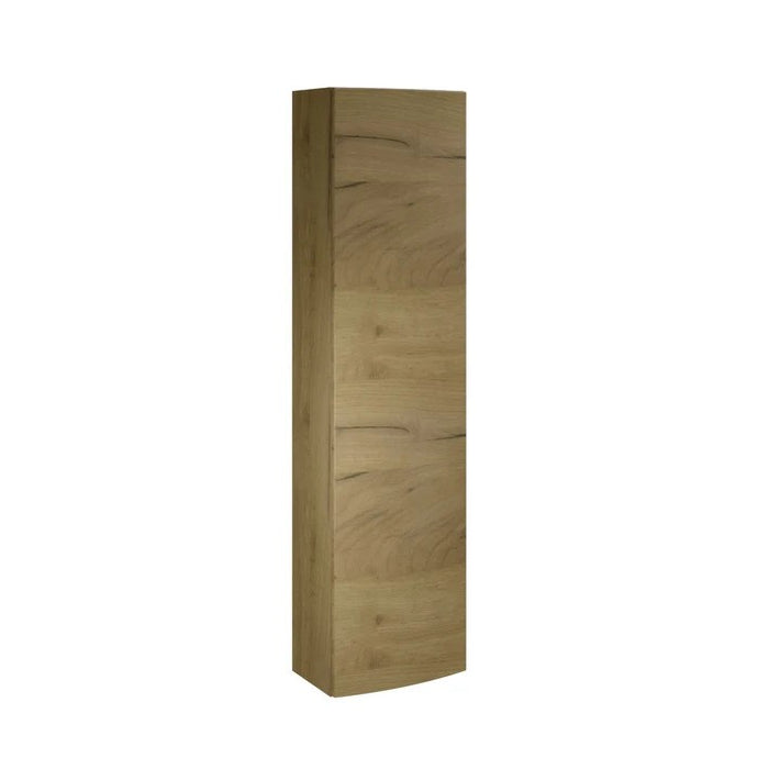 Dulap baie suspendat, Savini Due Armonia 2213/F40, 1 usa, stejar auriu, 33 x 16 x 140 cm