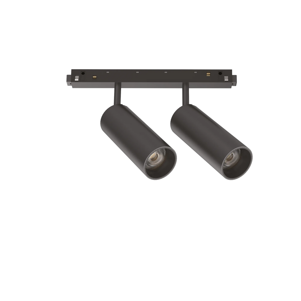 EGO TRACK DOUBLE 24W 4000K ON-OFF BK